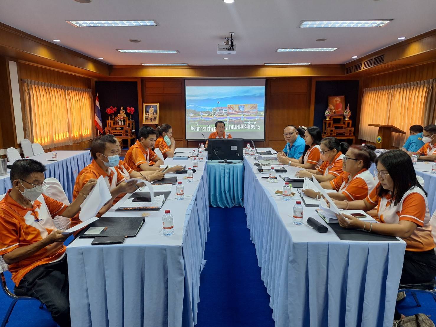 การประชุมคณะกรรมการกองทุนหลักประกันสุขภาพฯ