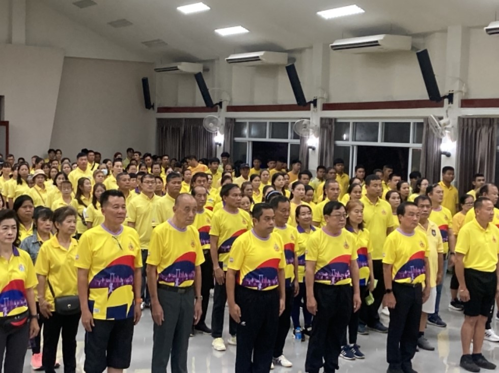 ร่วมกิจกรรม โครงการเดิน วิ่ง ปั่น ป้องกันอัมพาตครั้งที่ 10