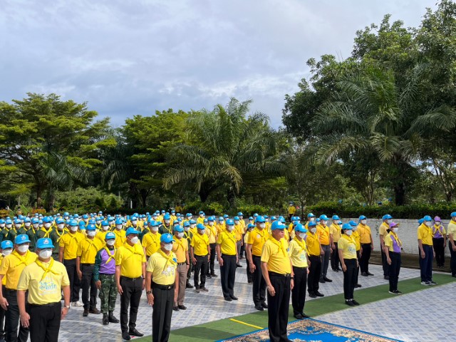 ร่วมกิจกรรมจิตอาสาพัฒนาเนื่องในสำคัญของชาติไทยฯ