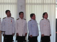 กิจกรรมวันพ่อ 5 ธันวาคม 255 ทำพิธีถวายพระพรชัยมงคล