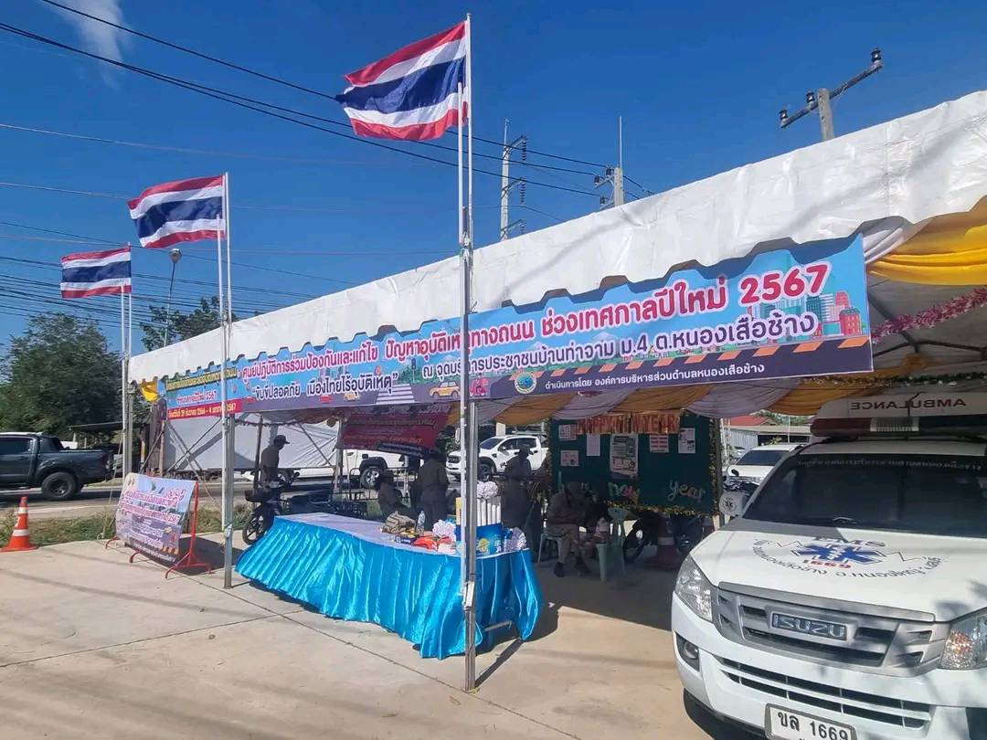 โครงการป้องกันและลดอุบัติเหตุทางถนน เทศกาลปีใหม่ พ.ศ.2567