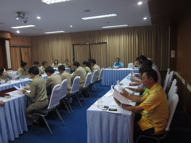 การประชุมสภา อบต.หนองเสือช้าง สมัยสามัญ สมัยที่ 3 ครั้งที่ 1/2557