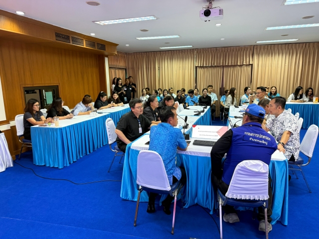 องค์การบริหารส่วนตำบลหนองเสือช้าง ดำเนินการตรวจปัสสาวะเพื่อคัดกรองสารเสพติด