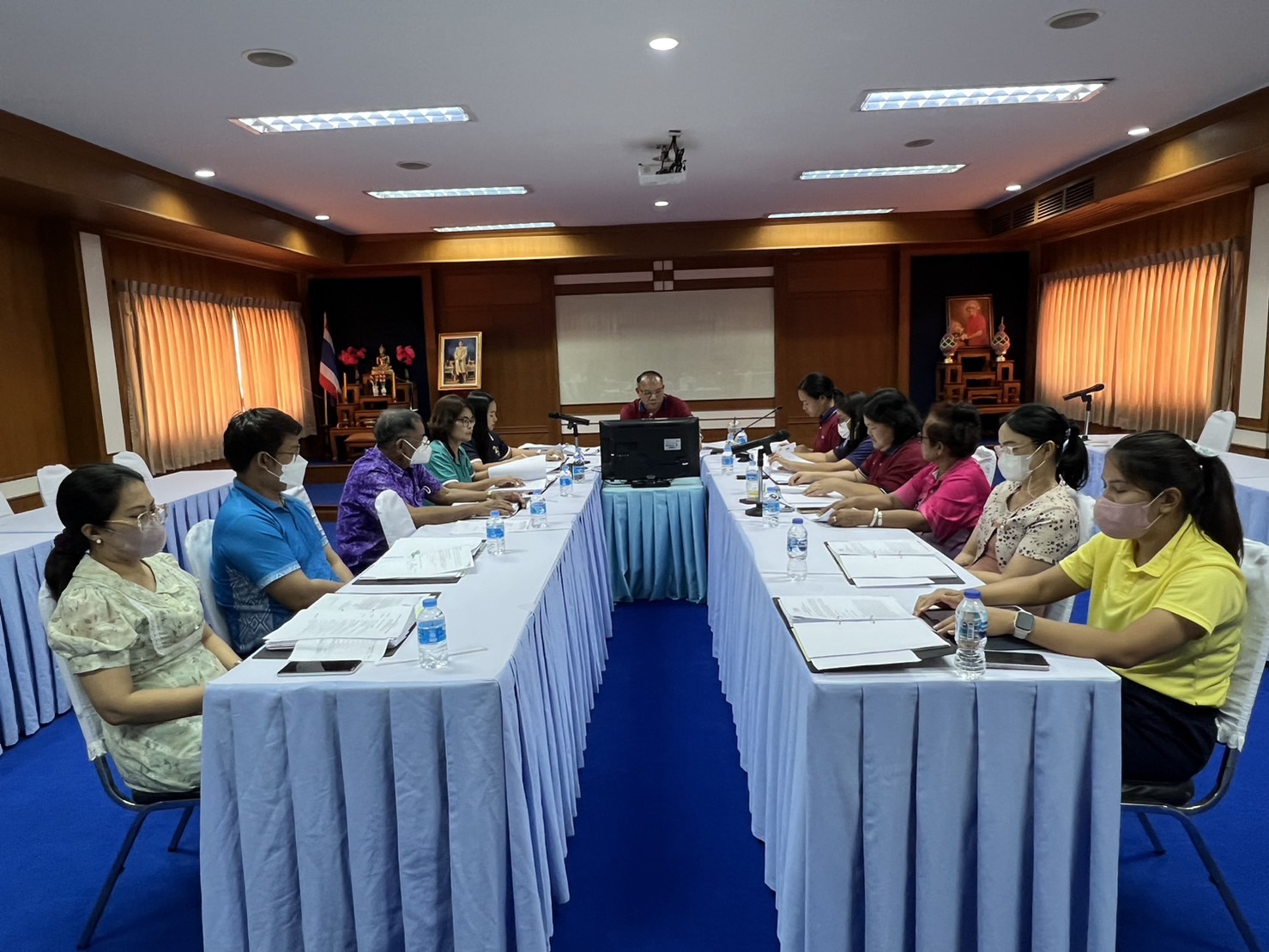 การประชุมคณะอนุกรรมการกองทุนปลักประกันสุขภาพฯ