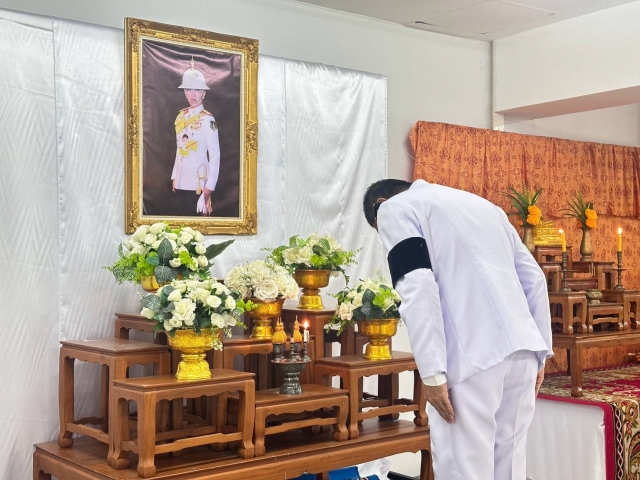 ร่วมพิธีบำเพ็ญกุศล ในวาระครบ 50 วัน (ปัญญาสมวาร) แห่งการสิ้นพระชนม์