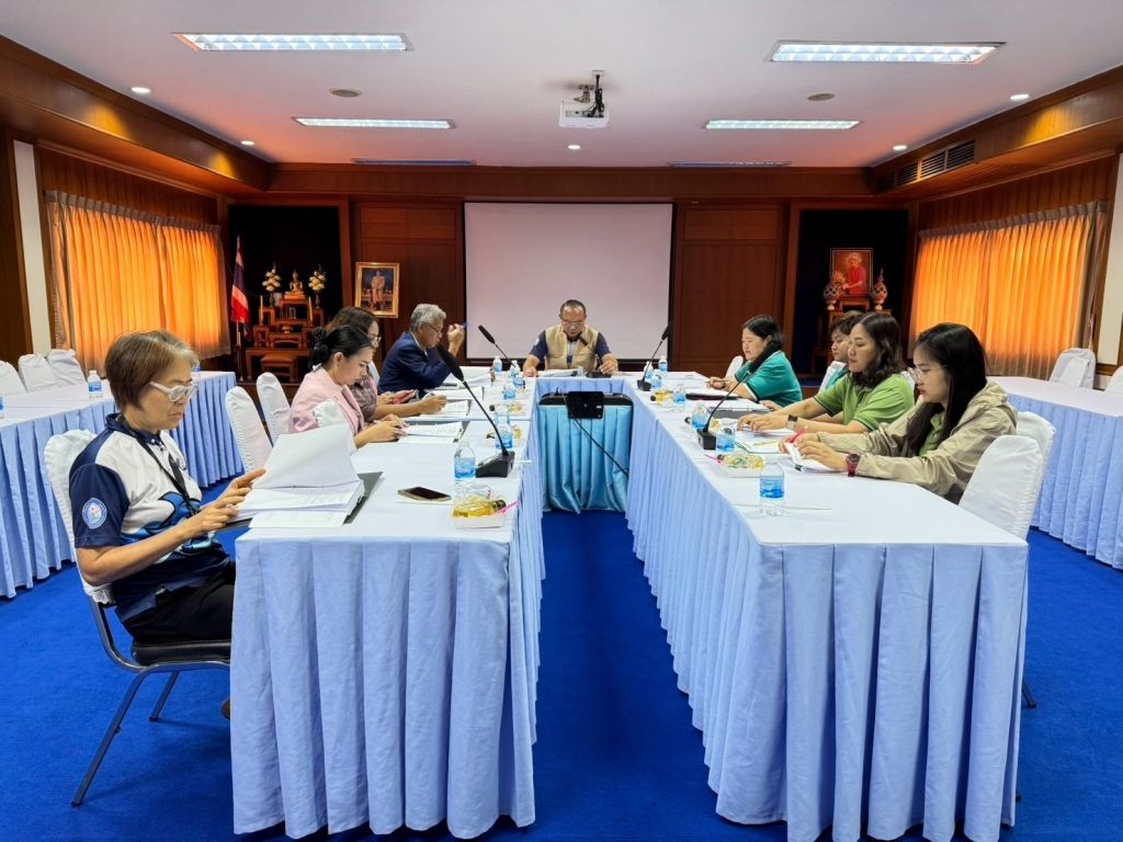 การประชุมคณะอนุกรรมการกองทุนหลักประกันสุขภาพองค์การบริหารส่วนตำบลหนองเสือช้าง ครั้งที่ 2/2568