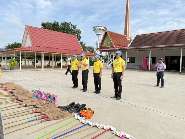 ร่วมกิจกรรมจิตอาสาเฉลิมพระเกียรติ ทำความดีด้วยหัวใจ