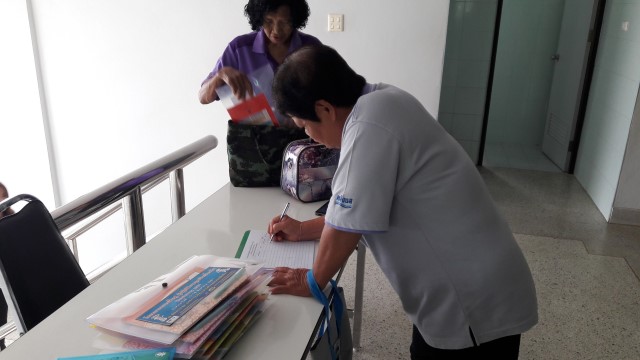 โครงการอบรมฟื้นฟูผู้ปฏิบัติการฉุกเฉินเบื้องต้น ปีงบประมาณ 2561