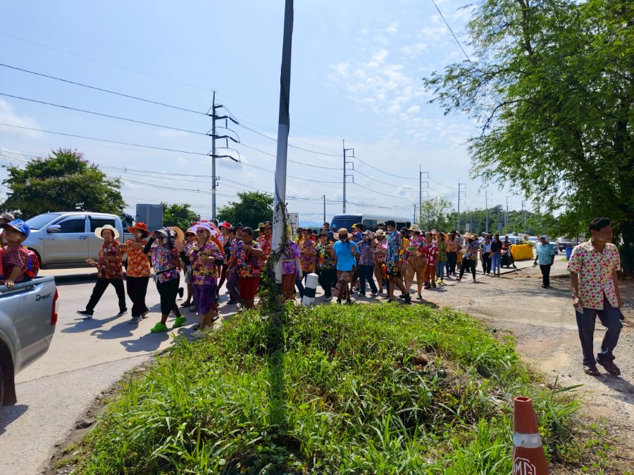 โครงการสืบสานประเพณีสงกรานต์ตำบลหนองเสือช้าง