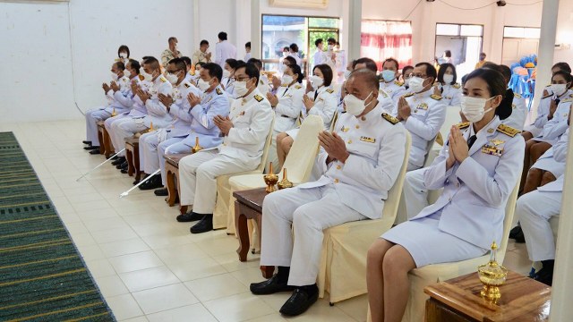 ร่วมพิธีบำเพ็ญกุศลและพิธีน้อมรำลึกเนื่องในวันคล้ายวันสวรรคตฯ