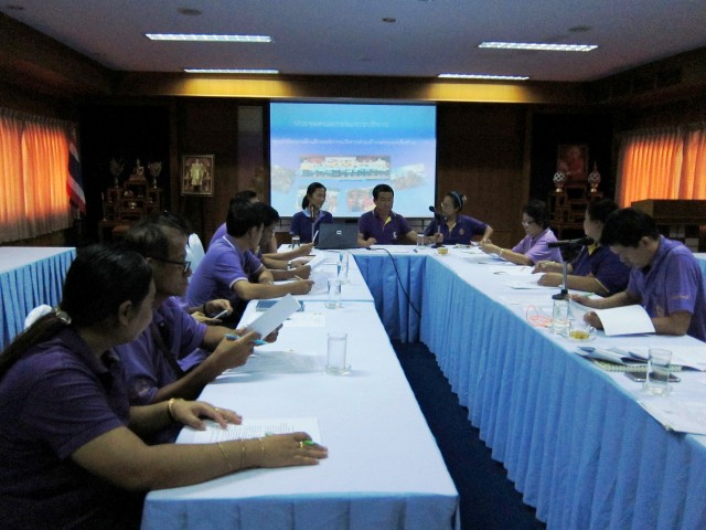 การประชุมคณะกรรมการบริหารสถานศึกษา ศพด.อบต.หนองเสือช้าง