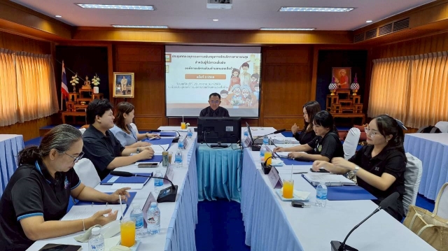 การประชุมคณะอนุกรรมการสนับสนุนการจัดบริการสาธารณสุขสำหรับผู้ที่มีภาวะพึ่งพิง