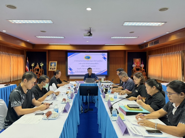 การประชุมคณะกรรมการสนับสนุนการจัดทำเเผนพัฒนาองค์การบริหารส่วนตำบลหนองเสือช้าง