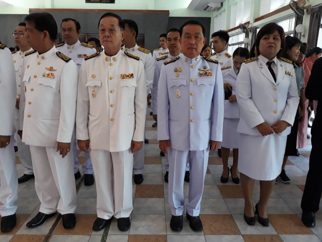 ร่วมพิธีบำเพ็ญกุศลและพิธีน้อมรำลึกเนื่องในวันคล้ายวันสวรรคตฯ